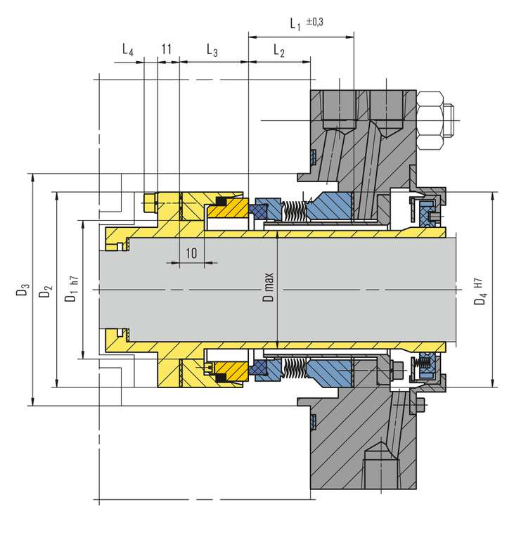 High temperature advanced <br/>seals YE400, Y014